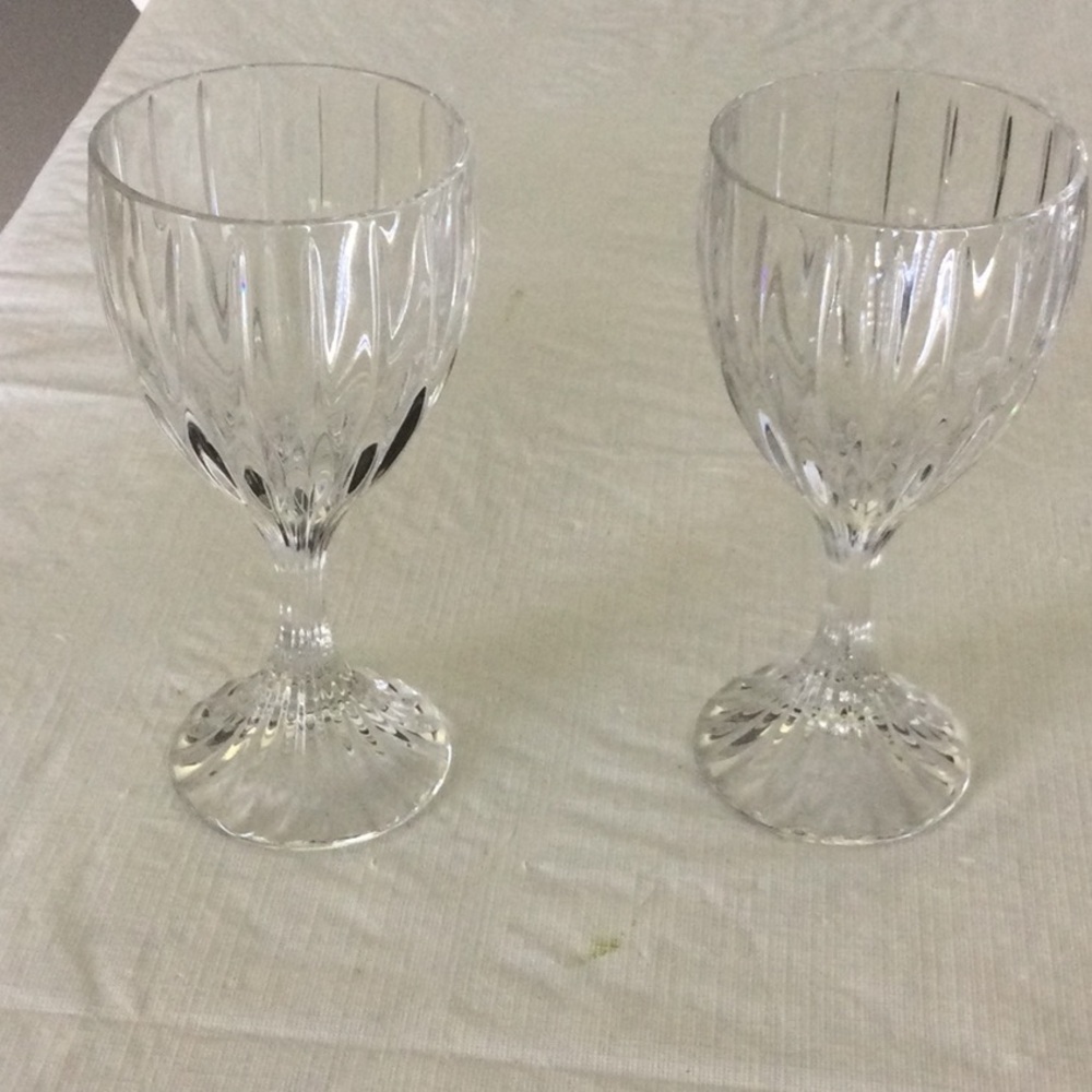 Mikasa Park Goblets European Full Crystal Glasses
